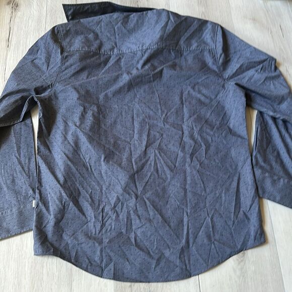 ULIAN & MARK
Carter Poplin Shirt Navy M Stitch Fix Nwt‎ - Picture 5 of 6